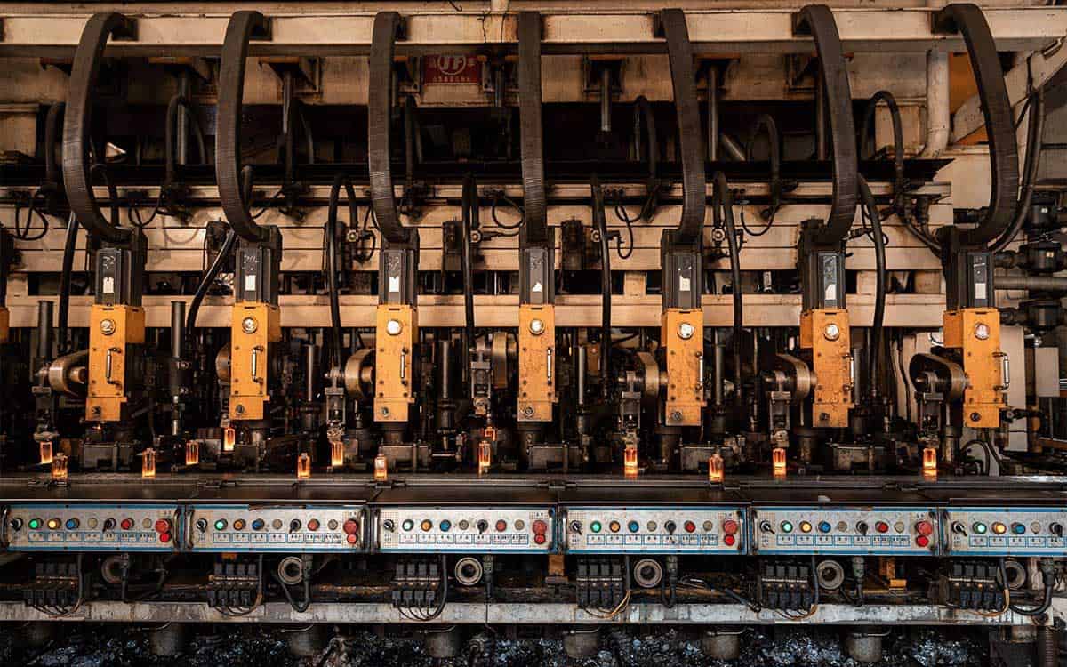 Glass smart production line