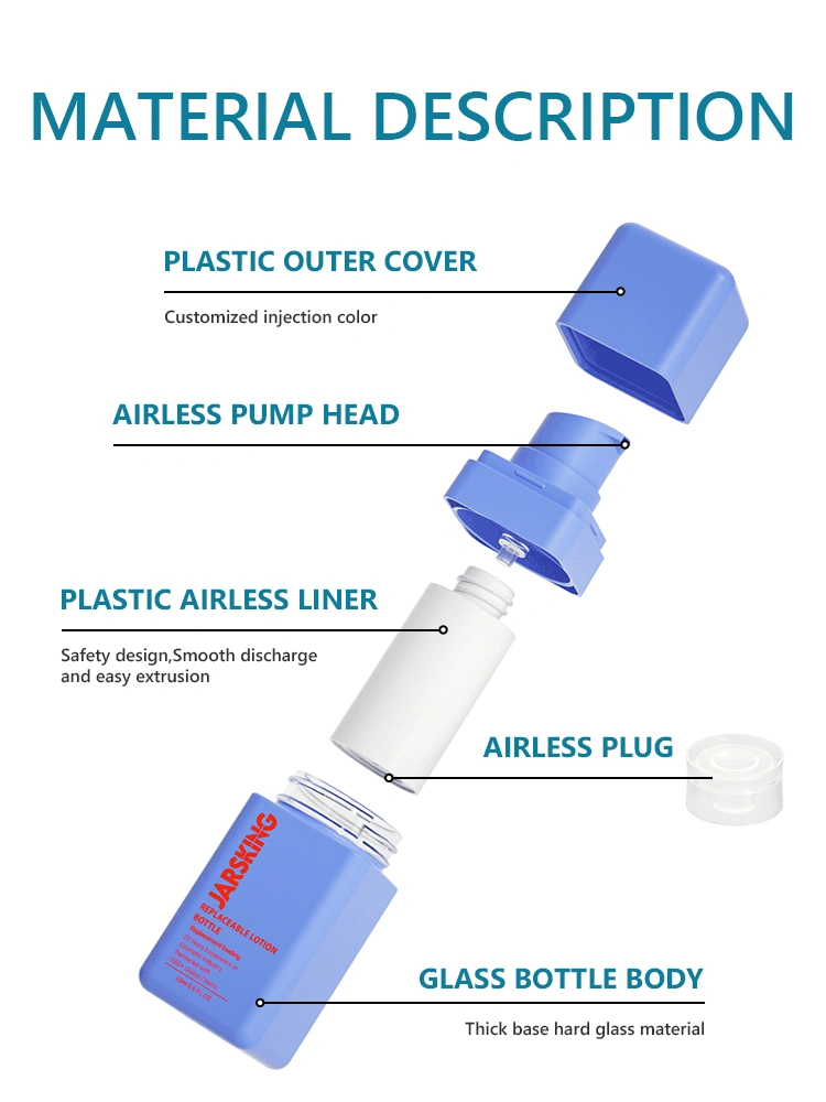 30ml airless pump bottle