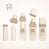 Refillable Lotion Airless Pump Glass Container Dropper Bottle - Image 6
