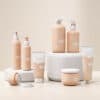Sustainable HDPE PCR Plastic Packaging for Shampoo Cream Lotion - Image 3