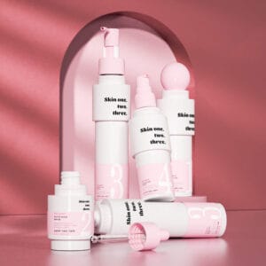 PET Empty Bottles for Sustainable Skincare Cosmetic Collection