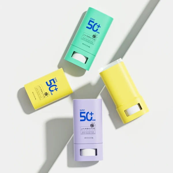Roll Up Tube Sunscreen Stick Mini Bottle