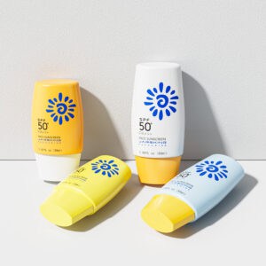 Leak-Proof Sunscreen Packaging PE Bottle