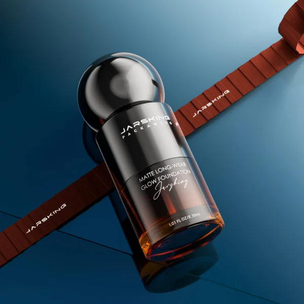 Liquid Foundation Pump Glass Bottle