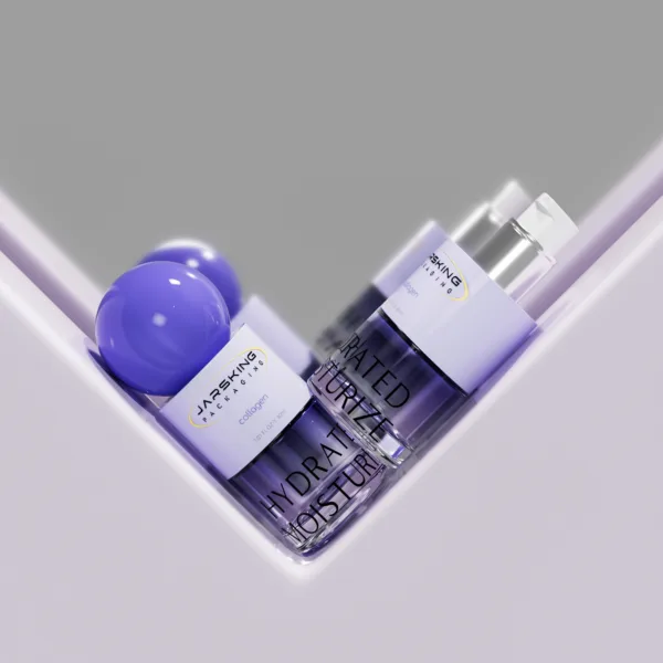 Liquid Foundation Pump Glass Bottle