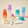 Refillable Lotion Airless Pump Glass Container Dropper Bottle - Image 3