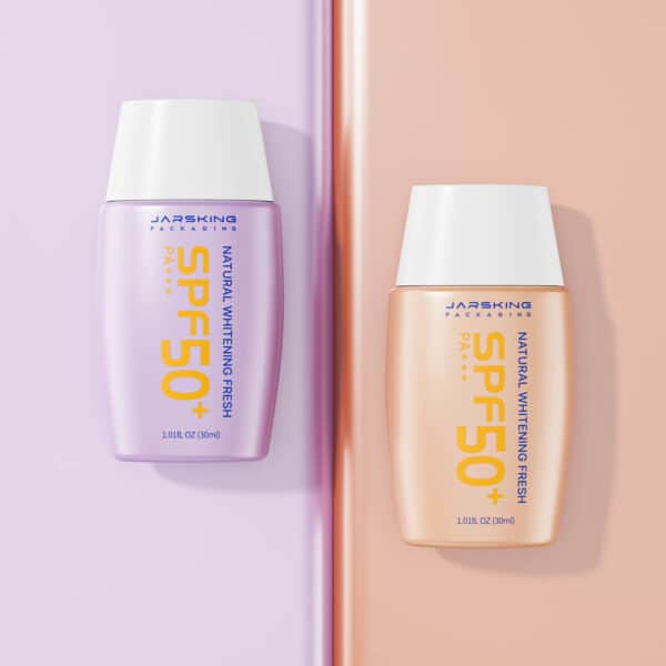 Leak-Proof Sunscreen Packaging PE Bottle