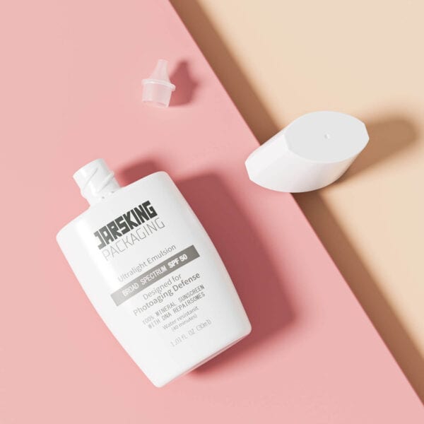 Leak-Proof Sunscreen Packaging PE Bottle