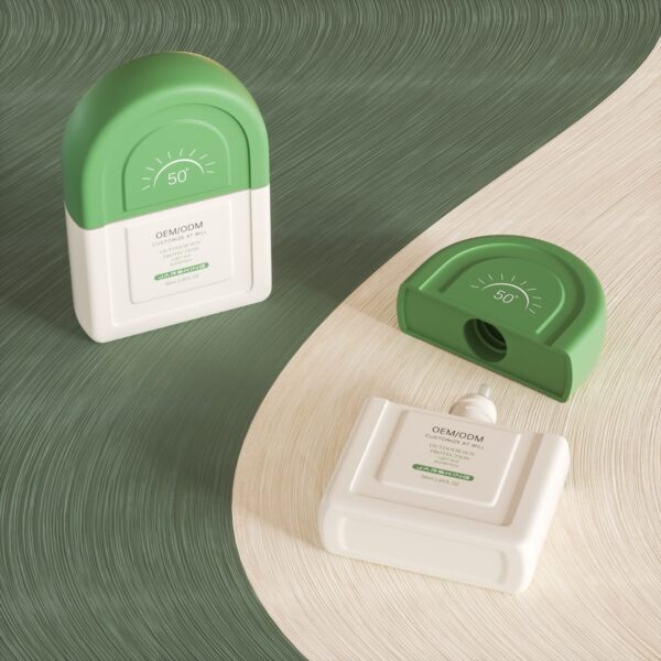 Custom Plastic Sunscreen Packaging Design