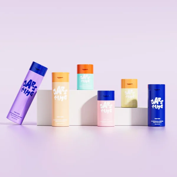 PCR cosmetic containers