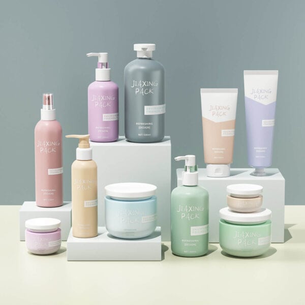 Sustainable HDPE PCR Plastic Packaging for Shampoo Cream Lotion