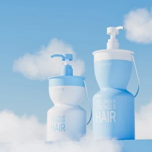 shampoo and conditioner bottles travel