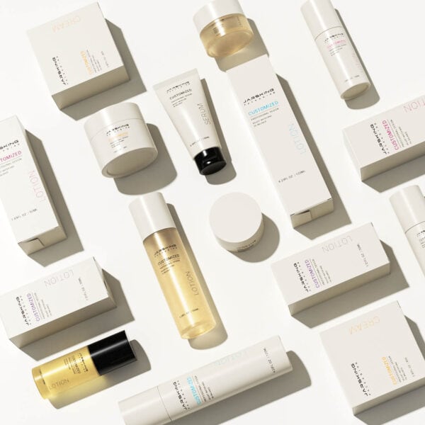 Eco Packaging Luxury Design Glass Bottle