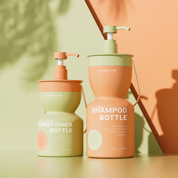 Plastic Shampoo and Conditioner Bottles