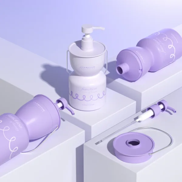 Plastic Shampoo and Conditioner Bottles