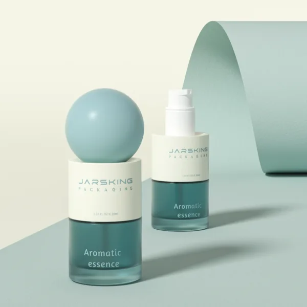 Liquid Foundation Pump Glass Bottle