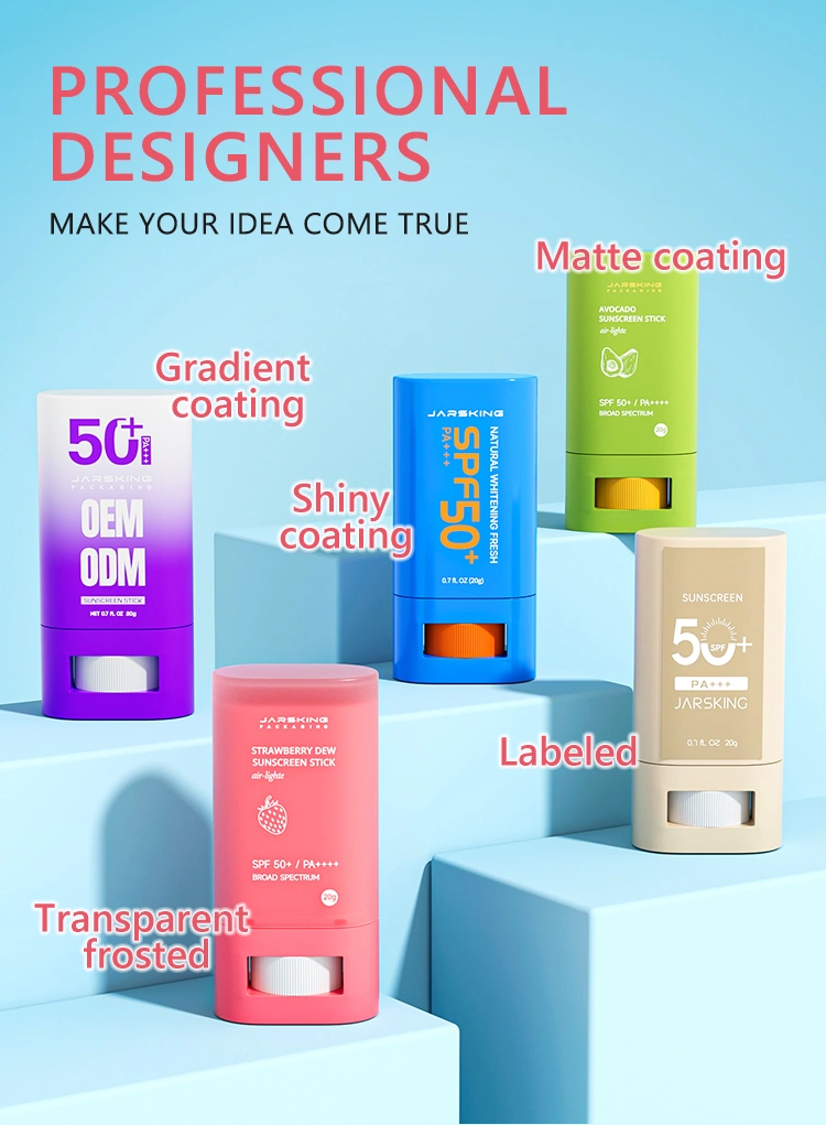 Roll Up Tube Sunscreen Stick Mini Bottle