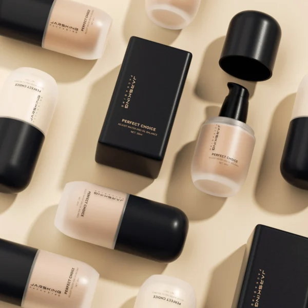 Luxury Custom Cosmetics Lotion Foundation Bottle Packaging