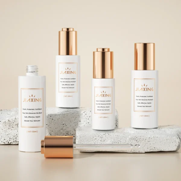 Custom cylinder glass bottle