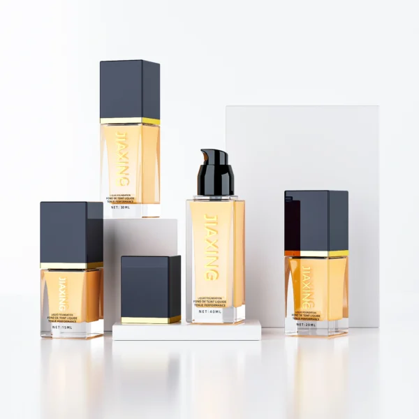 Luxury Square Liquid Foundation Bottles