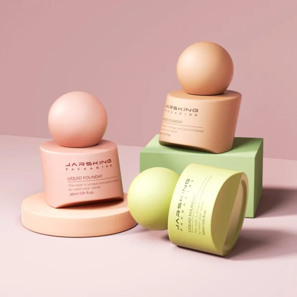 Cosmetic Liquid Foundation Bottle Packaging