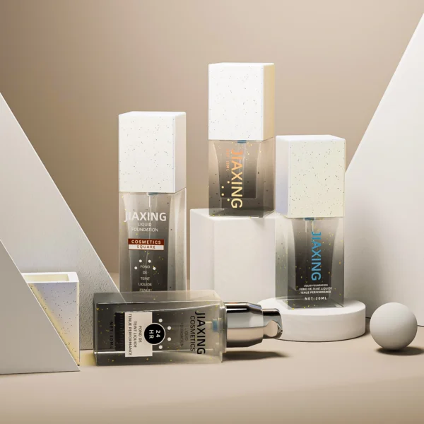 Luxury Square Liquid Foundation Bottles