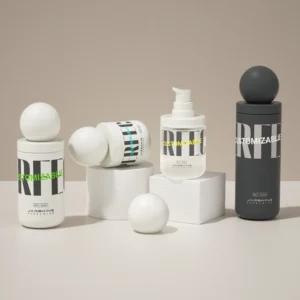 Custom Empty Lotion Bottles with Lids