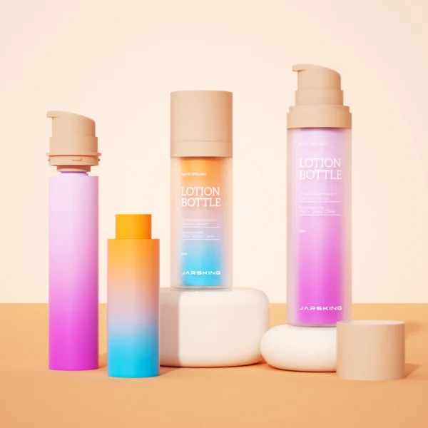 PET Plastic Refillable Lotion Bottle