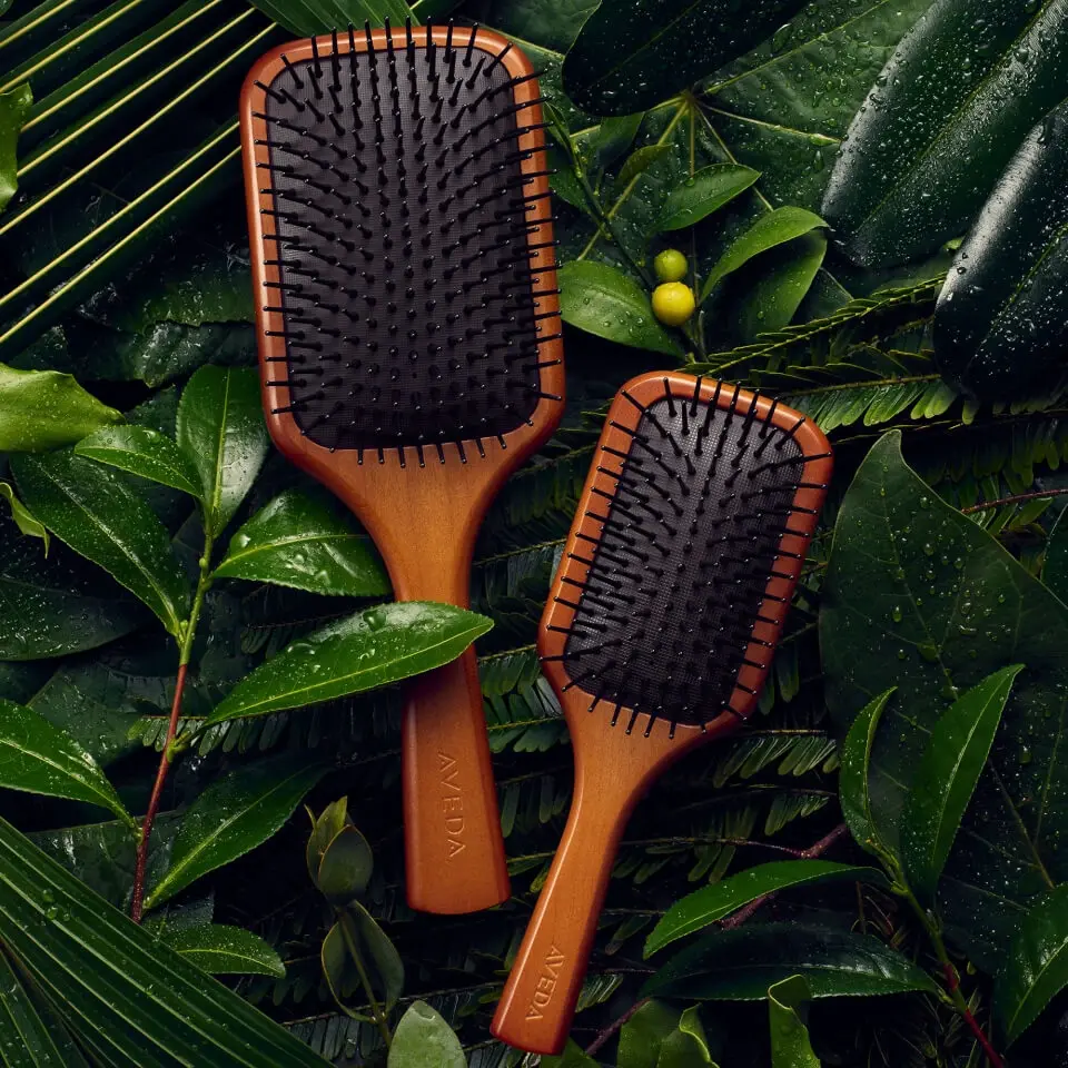 Aveda's biodegradable hairbrush handles