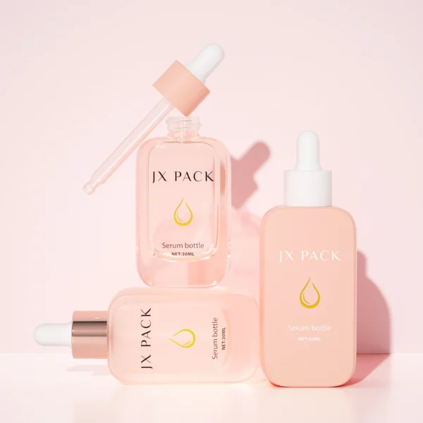 Empty Serum Glass Bottle with Dropper