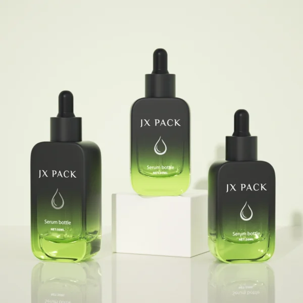 Empty Serum Glass Bottle with Dropper