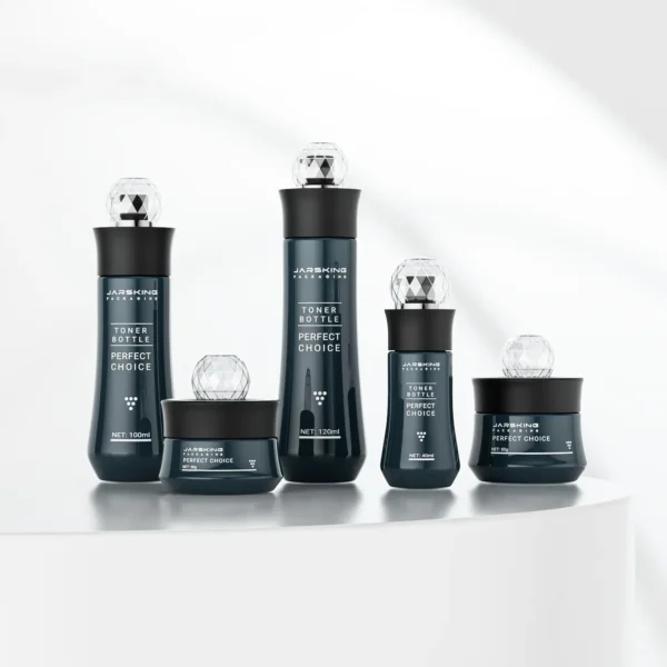 Silkscreen printing skincare bottle