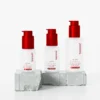 Frosted Glass Pump Bottle