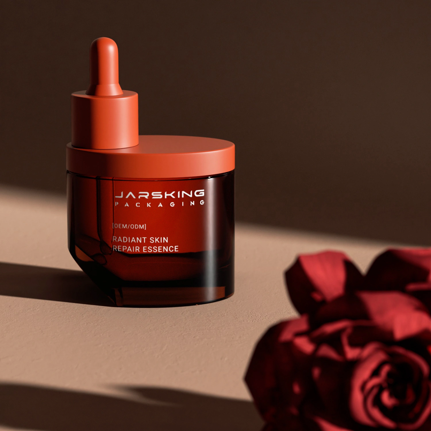 Geometric glass dropper bottle supplier