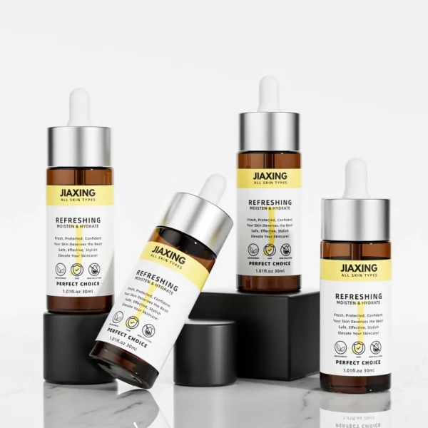 serum bottle with dropper