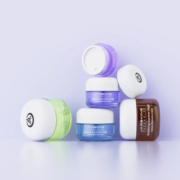 30g frosted glass cosmetic jar supplier