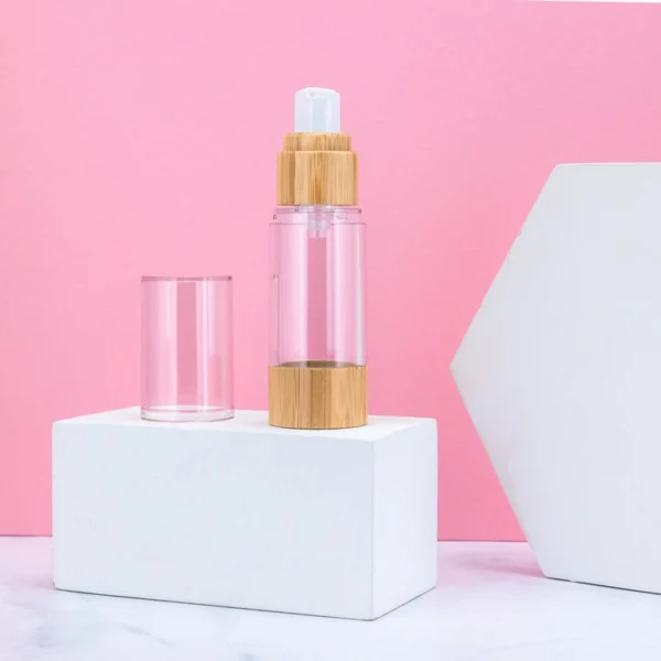 Bamboo airless bottle