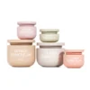 eco-friendly reusable PET jar for skincare products
