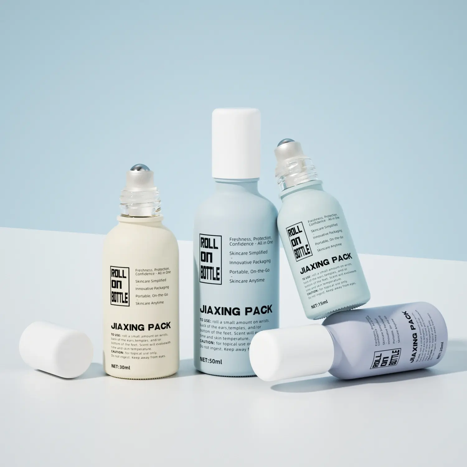 empty roll on bottles for essential oils