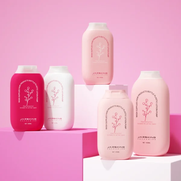 Flip cap lotion bottle