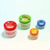 luxury PET wide mouth cosmetic jar for body scrub