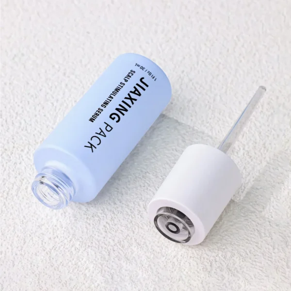 modern minimalist skincare packaging with custom logo