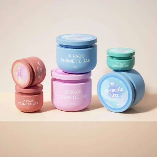 personalized plastic jars for body scrub collections