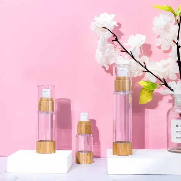Refillable skincare bottle