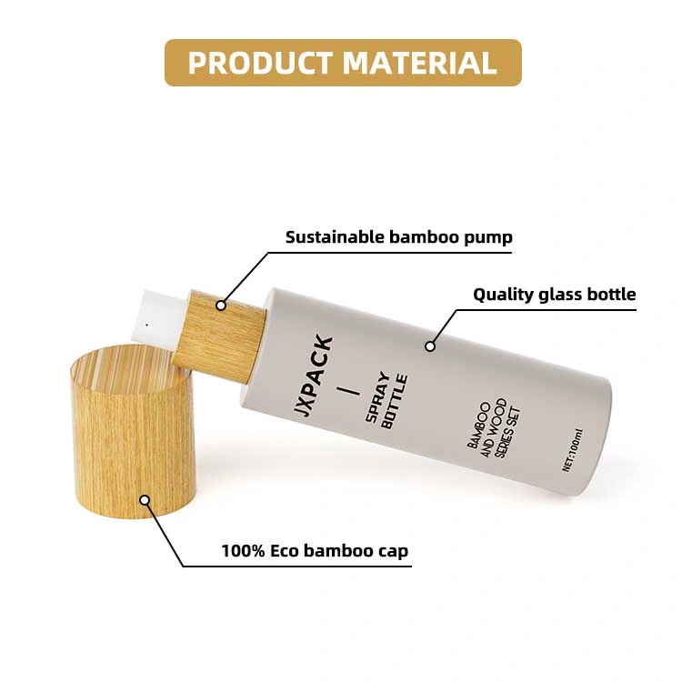 bamboo cosmetic containers