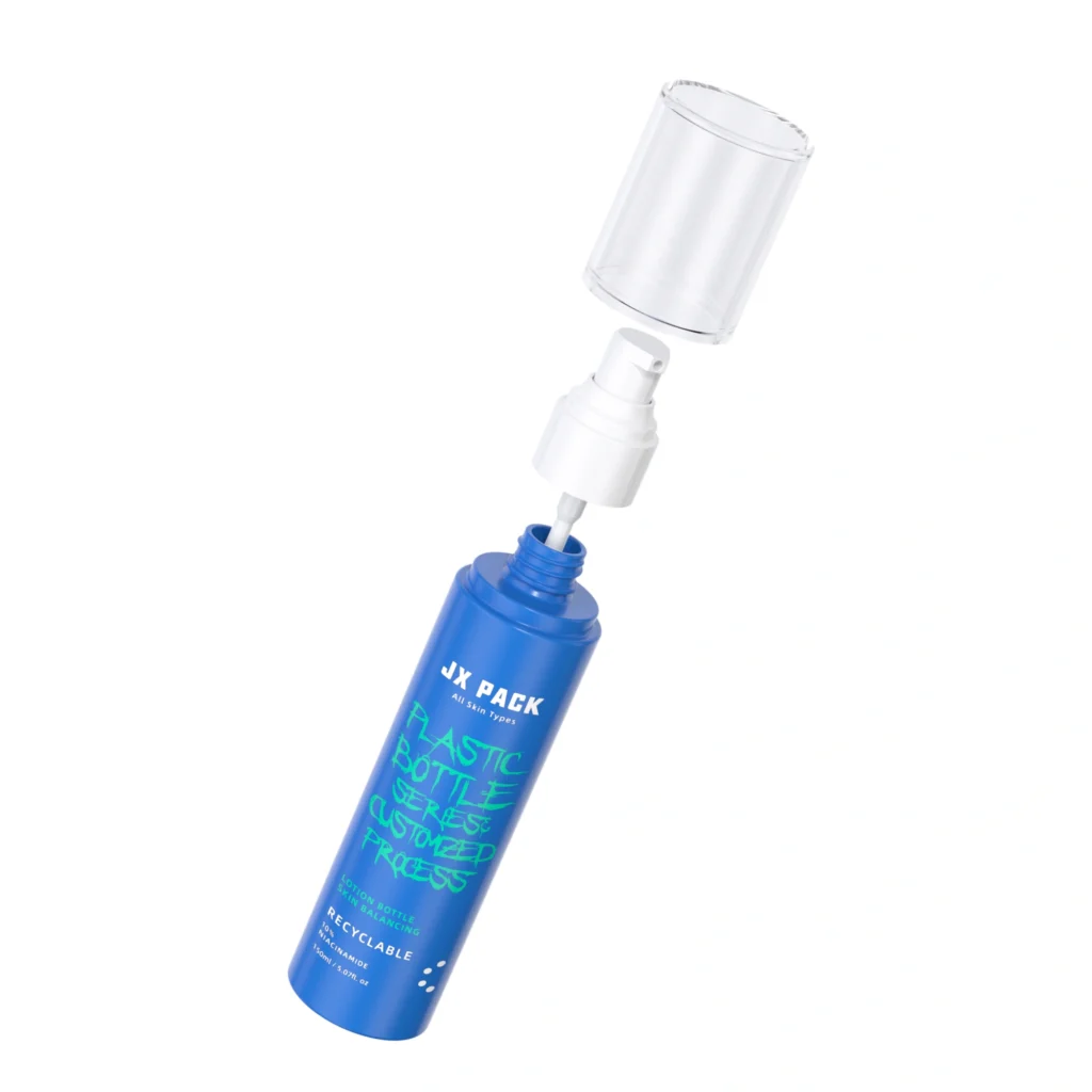blue toner bottles