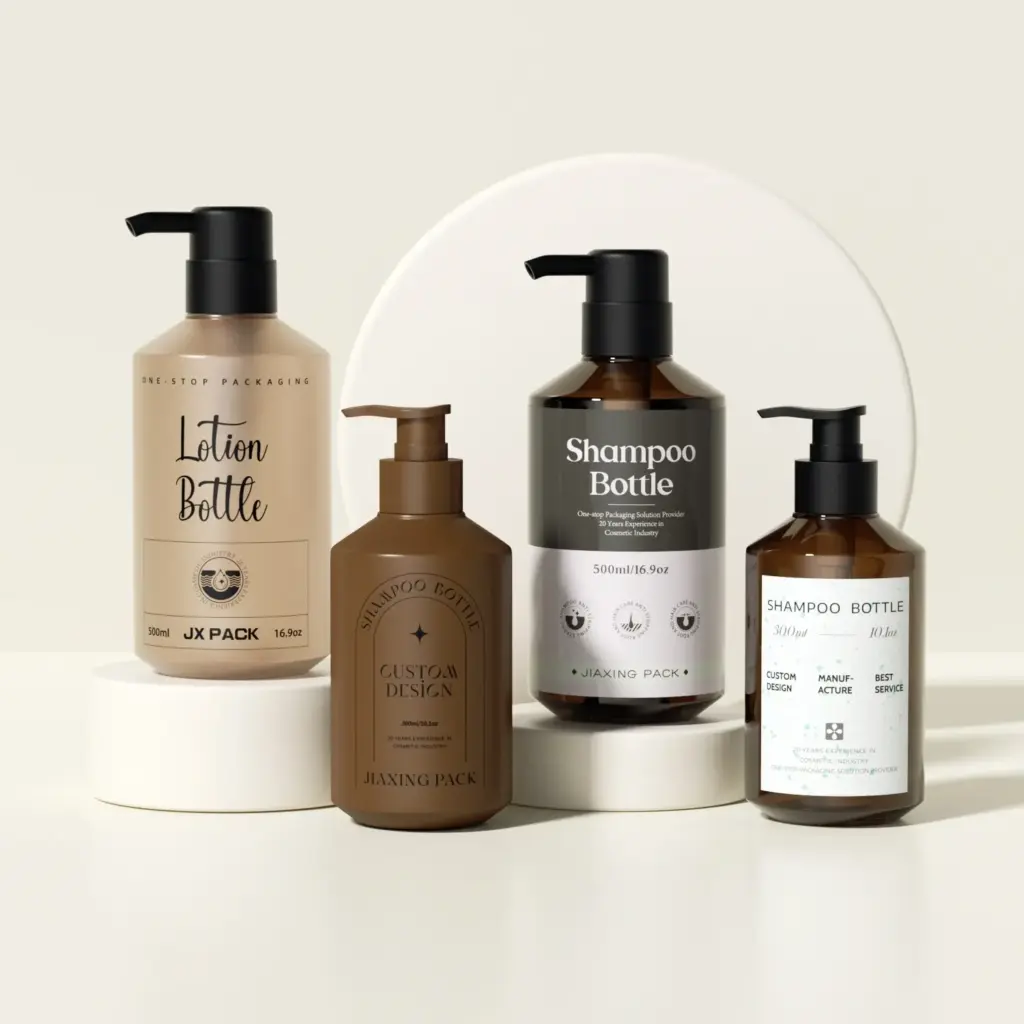 empty body scrub containers