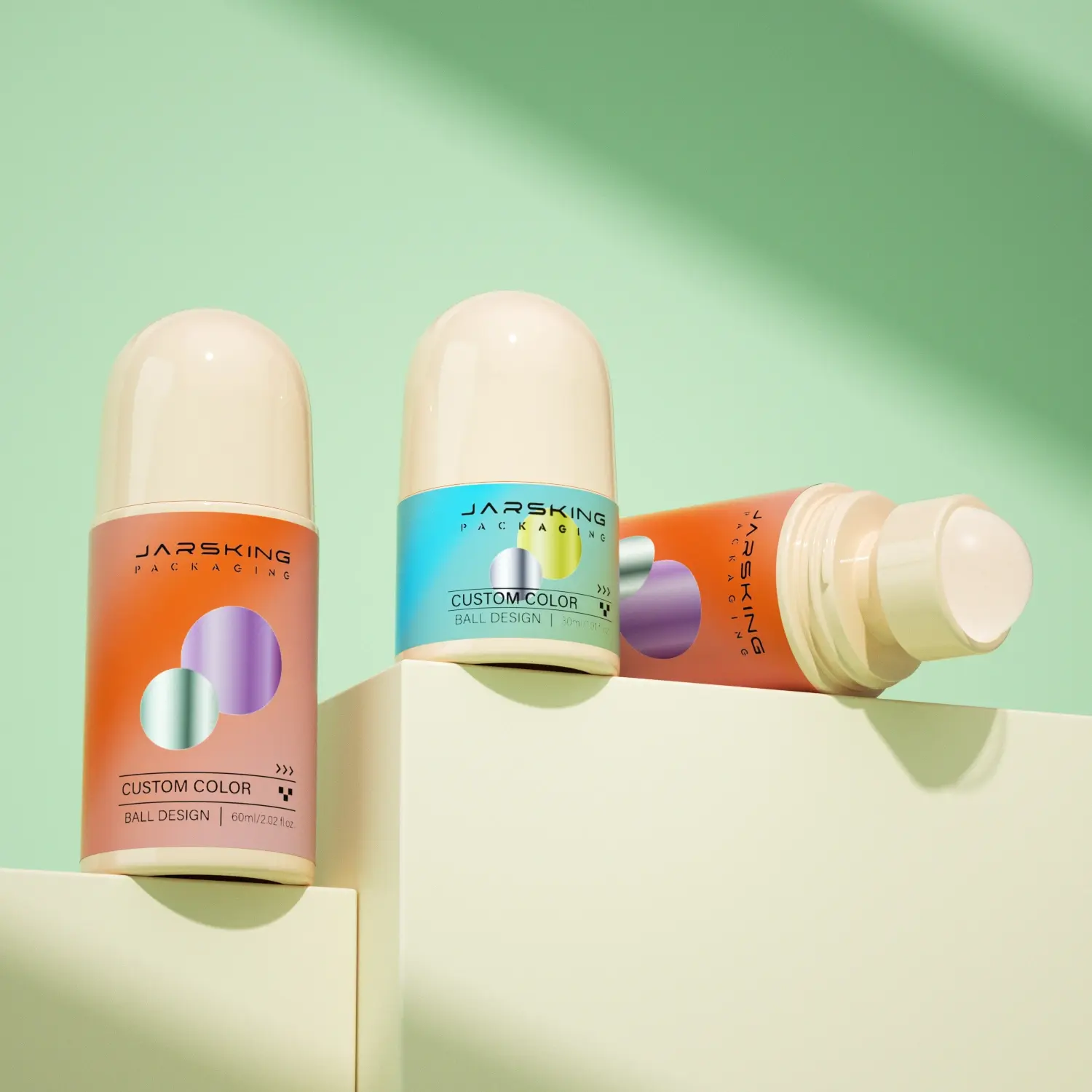 essential oil bottles with roller
