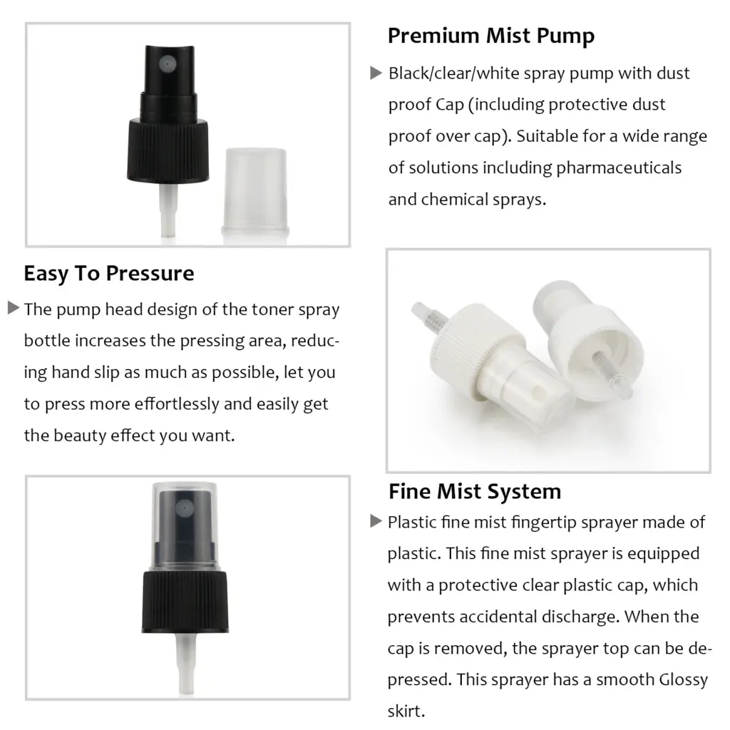 fine mist spray bottles