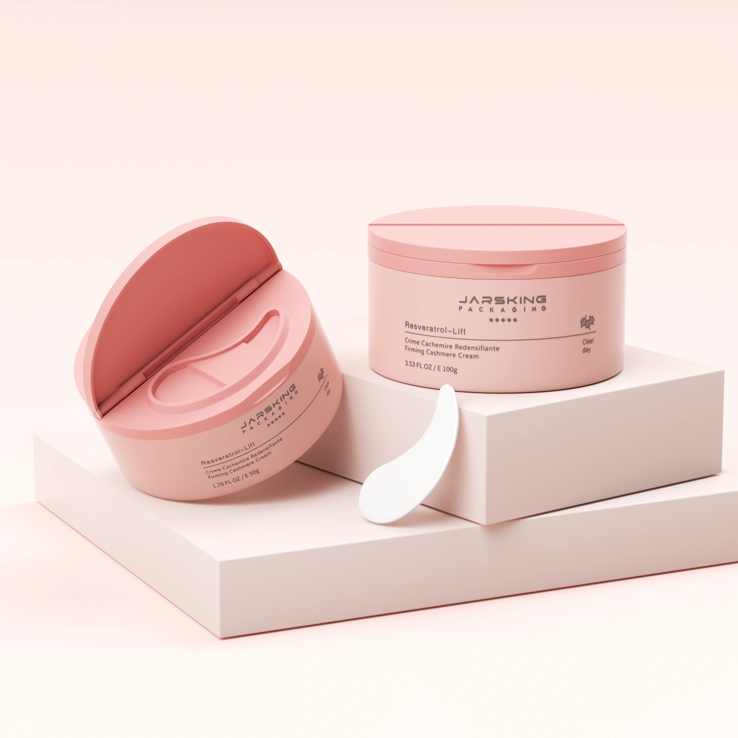 glass jars for body scrubs